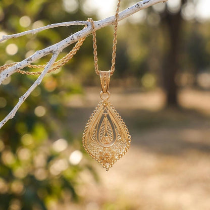 Portuguese Necklace "Princesa" Traditional Jewelry | Portugal Gifts for Christmas,Her , for Mother