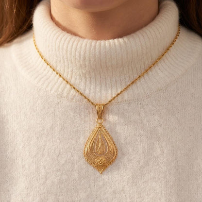 Portuguese Necklace "Princesa" Traditional Jewelry | Portugal Gifts for Christmas,Her , for Mother