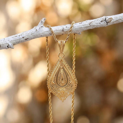 Portuguese Necklace "Princesa" Traditional Jewelry | Portugal Gifts for Christmas,Her , for Mother