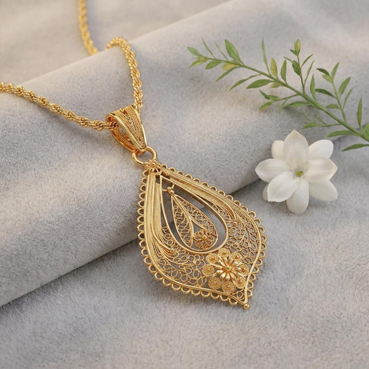 Portuguese Necklace "Princesa" Traditional Jewelry | Portugal Gifts for Christmas,Her , for Mother